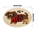 thumbnail image 2 of Funny Doormat Interesting Soft Rug Cute Welcome Floormat Decorative For Party Daily For Door, 2 of 5