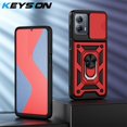 thumbnail image 1 of Funda De Armadura A Prueba De Golpes Con Llave Para Motorola MOTO G53 G73 5G G23 G13 Slide Lente De Cámara De Protección De Anillo Para E13 4G, 1 of 4