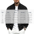 thumbnail image 2 of Men's Faux Suede Bomber Jacket Full Zip Ribbed Collar Side Pockets Casual Fall Outerwear, 2 of 8