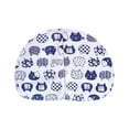 thumbnail image 2 of Milaget Rideau de Litière pour Chat Esthétique Accès Pratique Boîte à Déchets pour Chat Porte à Rabat Chat Blanc, 2 of 9