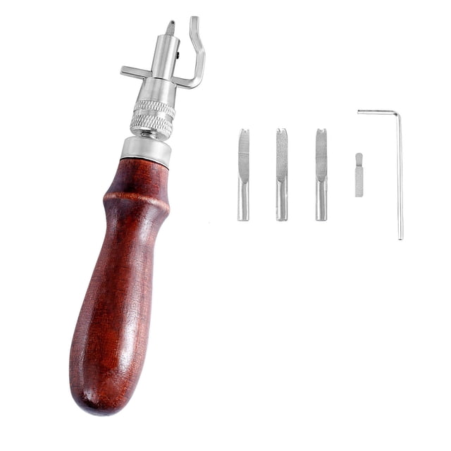 Herramienta De Costura Ajustable, Biselador De Borde De Plegado, Equipo De Tallado De Cuero De Alta Resistencia, Herramienta De Costura De Borde De Cuero Minnieouse HA021536-00