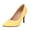 Yellow, variant on Vedolay High Heels Summer High Heel Pumps for Women Closed Toe Heels Bride Wedding Evening Party Dress Shoes,Blue 8.5