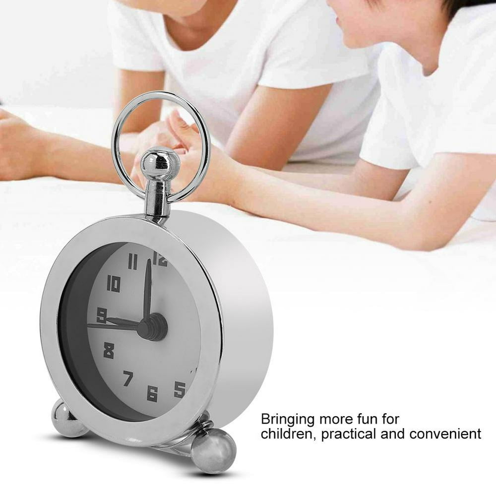 Greensen Wake Up Clock, Deformed Alarm Clock,5CM Silent Soft Wake Up