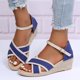thumbnail image 1 of Sandalias de verano para mujer, sandalias informales para mujer, sandalias de playa romanas Wmkox8yii nm9867, 1 of 6