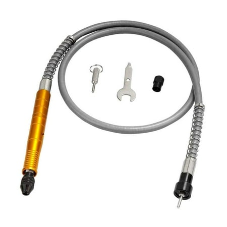 

1/8 inch 3.175mm Flexible Shaft Adapter Flexible Power Drill Extension Cable Chuck for Rotary Grinder Woodworking Tools with