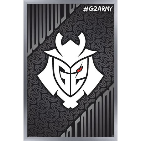G2 Esports - G2 Army Wall Poster, 22.375" x 34" Framed