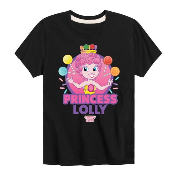 Candy Land - Princess Lolly - Boy's Toddler And Youth Short Sleeve T-Shirt