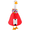 #04_Christmas, variant on CuiLiyq Christmas Elf Porch Goose Costume Set, Green Sequin Hat and Dress Outfit, Fabric Holiday Clothing for Front Porch, Garden, Indoor Display Christmas Decor