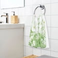 thumbnail image 5 of White Flower MeadowBath Towel 100% Cotton Soft Thick High Absorbency Hand Face Towel Single Pack 16x28in, 5 of 7
