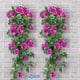 thumbnail image 1 of Guirnalda de rosas artificiales de 91 cm (36 pulgadas), guirnalda de rosas de imitación, guirnalda de flores artificiales, guirnalda de flores de imitación, decoración para bodas, fiestas en, 1 of 9