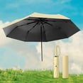 thumbnail image 1 of plegable de hojas, portátil, resistente al viento, con protección solar y hebilla de anillas para actividades al aire libre, viajes a la amarillo, 1 of 10