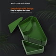 thumbnail image 3 of Reptile Food And Water Combination Feeder Detachable Covered Hamster Feeding Tray For Small Animals, 3 of 3