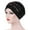 Black, variant on Women's Turban Hat – Soft Chemo Beanie for Cancer Patients & Fashion Headwear,Black,One Size,Dailypoc