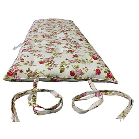 Brand New Full Size Rose White Traditional Japanese Floor Futon