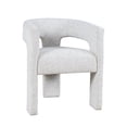 thumbnail image 6 of Jofran Hayden Modern Three Leg Sculpture Dining Armchair with Performance Fabric, 6 of 7