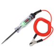 thumbnail image 1 of 6V 12V 24V DC Car Circuit Tester Insulation Tester Voltage Tester with Crocodile Clip & Indicator Light Automotive Long Probe Pen Electrical Circuit Continuity Tester with Digital Display, 1 of 5