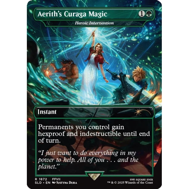 Magic the Gathering Secret Lair x FINAL FANTASY: Grimoire (English