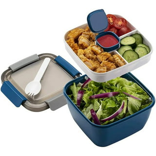 Salad Dressing Container To Go, Compatible with Bentgo Kids Lunch Box, 2x  3oz Small Containers with …See more Salad Dressing Container To Go