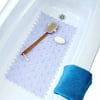 Bed of Blossoms Bath Mat, Light Purple