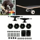 thumbnail image 5 of Paquete de patineta de 5 pulgadas con ejes y ruedas de 52 mm + componentes, compatible con los modelos antiguos Ruedas negras, 5 of 9