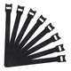 thumbnail image 2 of Cincho Suja Cables, Brida Con Velcro Reutlizable 100 Pzs Negro, 2 of 5