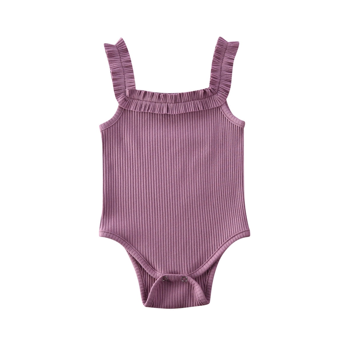 Hot Toddler Baby Girls Sleeveless Romper Ruffle One-Piece Bodysuit Jumpsuit  Summer Clothes 0-24M - Walmart.com