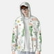 thumbnail image 2 of Fotbe Frog and Mushrooms Chaqueta con Protección Solar UPF 50+ para Hombre y Mujer, Camisa con Capucha y Bolsillos-Large, 2 of 7