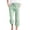 *7-Green, variant on VBVC Women's Striped High Waisted Shorts,Cotton-Linen Button Bottoms For Women,Ladies Comfy Summer Checkered Lounge Shorts with Pockets,Blue,S-3XL