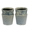 thumbnail image 2 of A&B Home Terracotta Planters - Set of 4-Color:Blue,Style:Classic Vintage, 2 of 5
