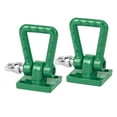 thumbnail image 1 of RC Trailer Hook, RC Tow Hooks Metal Decorative 2PCS Durable  For Axial SCX10 90046 D90 CC01 RC Car For 1/10 Crawler Green, 1 of 8