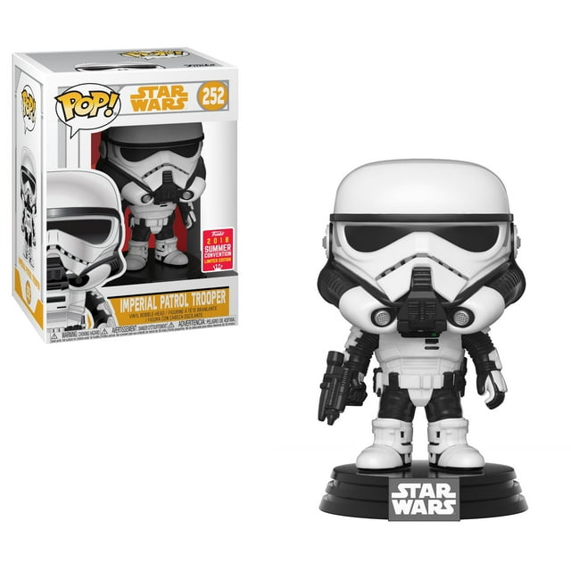 Funko Pop Star Wars Solo, Imperial Patrol Trooper Summer Convention Exclusive Collecitble Figure, Multicolor Funko -
