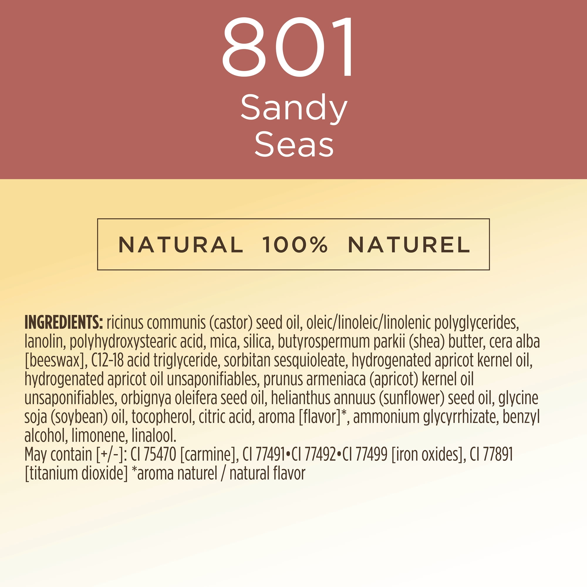 Burt's Bees 100% Natural Moisturizing Liquid Lipstick, Sandy Seas - 1 Tube