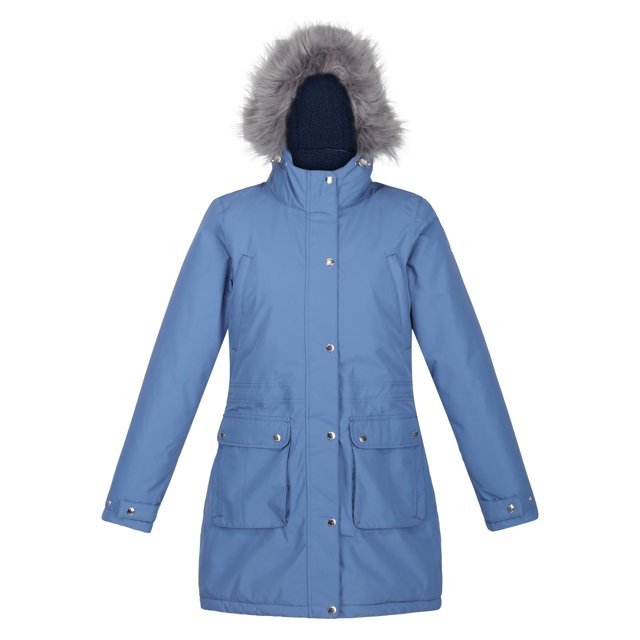 Regatta - Chaqueta Impermeable Voltera para Mujer (Azul Pizarra) Regatta UTRG6143_slateblue