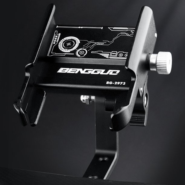 Soporte de teléfonos de bicicleta Soporte de teléfono de navegación de bicicletas de ciclismo 360 ° girando
