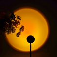 thumbnail image 1 of Sunset Projection Lamp Smart Sunset Light Projection with App Control Remote Control , 16-Color Variable Mode Sunset Lamp USB Charging LED Lighting, FYBTO tic Night Light for Taking Pictures, 1 of 5