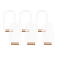 thumbnail image 4 of Soporte de exhibición de pendientes acrílico, escaparate Vertical elegante desmontable transparente, organizador de pendientes para encimera de tienda, 4 of 9