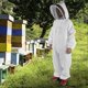 thumbnail image 1 of Professional Beekeeping Protective Full Body Jacket Smock Suit with Veil Hood (XXXL), 1 of 4