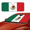 ***DISCONTINUED BY VENDOR 09/14*** Auto Drive Mexican Flag Accordian Sun Shade