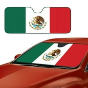 ***DISCONTINUED BY VENDOR 09/14*** Auto Drive Mexican Flag Accordian Sun Shade