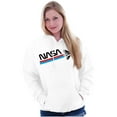 thumbnail image 4 of NASA Worm Logo American Space Shuttle Hoodie Sweatshirt Women Men Brisco Brands M, 4 of 6