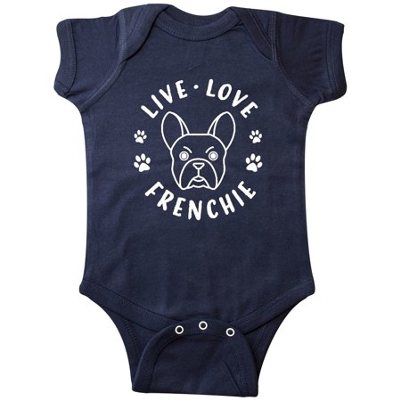 

Inktastic Live Love Frenchie Gift Baby Boy or Baby Girl Bodysuit