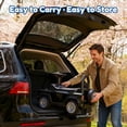 thumbnail image 3 of Push Car for Toddlers 1–3, Ford Bronco Ride On Toy with Steering Wheel, Music, Horn & Engine Sounds, Under Seat Storage, Silent Wheels, Easy Push Ride On Car for Boys & Girls, 3 of 9