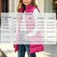 thumbnail image 4 of Mifsaly Girls Long Puffer Vests Kids Tween Zip Up Stand Collar Quilted Vest Fall Winter Casual Going Out Play Back to School Padded Coat with Pocekts, 4 of 10