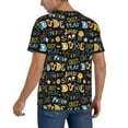 thumbnail image 2 of Fotbe Basketball Baseball Jersey Shirt for Men and Women, Casual Short Sleeves Button Down T-Shirt-X-Large, 2 of 9