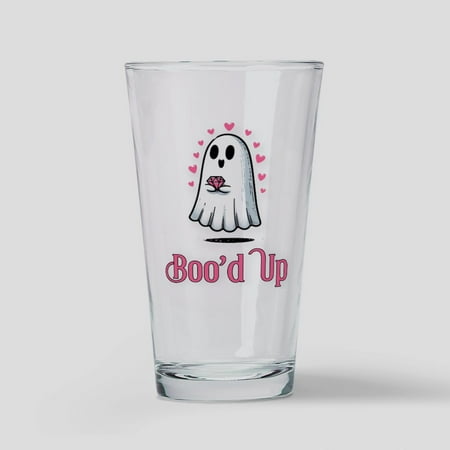 

CafePress - Boo d Up - Pint Glass Drinking Glass 16 oz. CafePress
