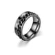thumbnail image 3 of Meet Cadena Giratoria Europea Americana De Moda Romana Números Romanos Anillo De Acero Inoxidable Simple Titanio, 3 of 3