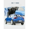 thumbnail image 5 of 1:36 VOLKSWAGEN T-ROC SUV Alloy Model Toy Car 11.6cm Diecast Pull Back Metal Collection Children Toys Gift, 5 of 9