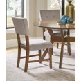 thumbnail image 3 of Armless Chairs Tufted Back Dining Chairs Set of 2 Kitchen Dining Furniture Classic Style, 3 of 5