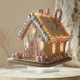 thumbnail image 6 of Virelaxpo Gingerbread House Christmas Desktop Decoration Standing Sign for Festive Arrangements - Acrylic 2D Ornament for Home Decor, 6 of 6