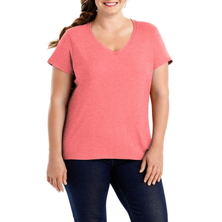 Women's X-temp Short Sleeve V-neck T-Shirt (Best V Neck T Shirts)